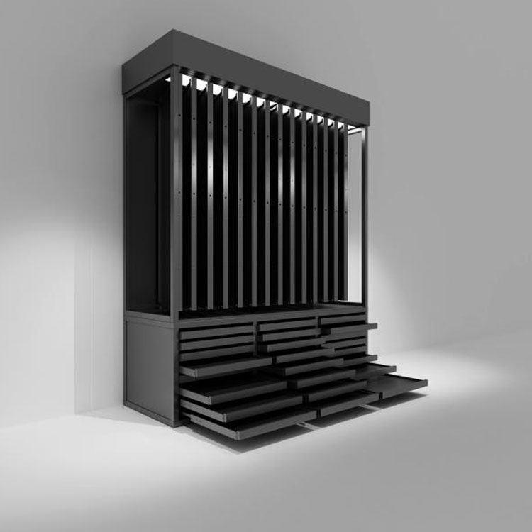 Rack per display in ceramica