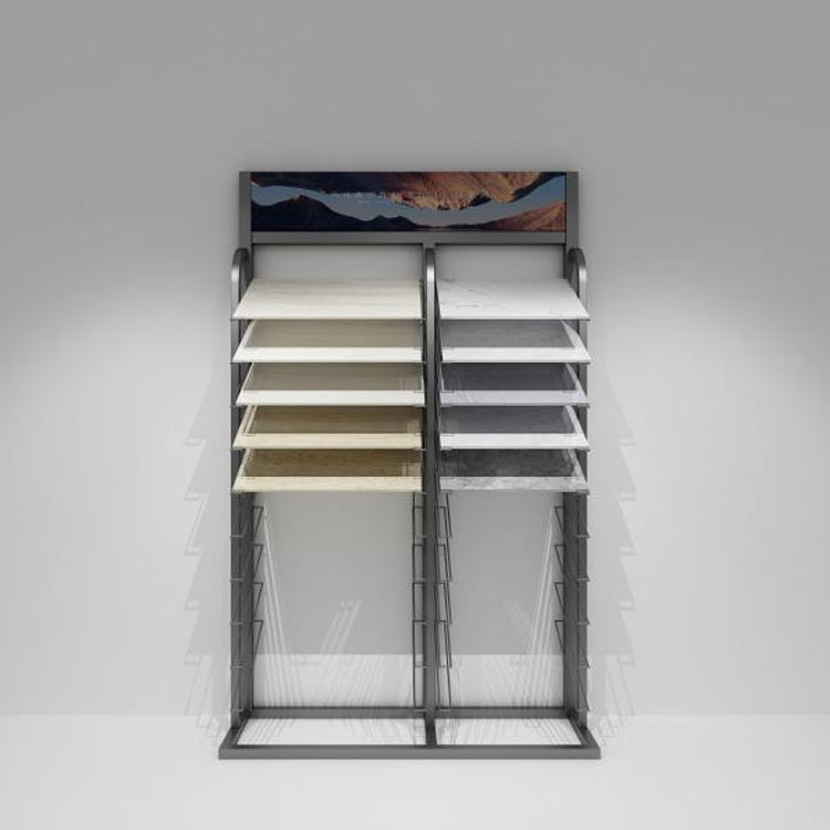 Rack per display campione in pietra